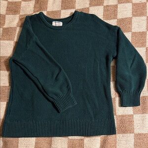 Old Navy thick forest green Knit Sweater